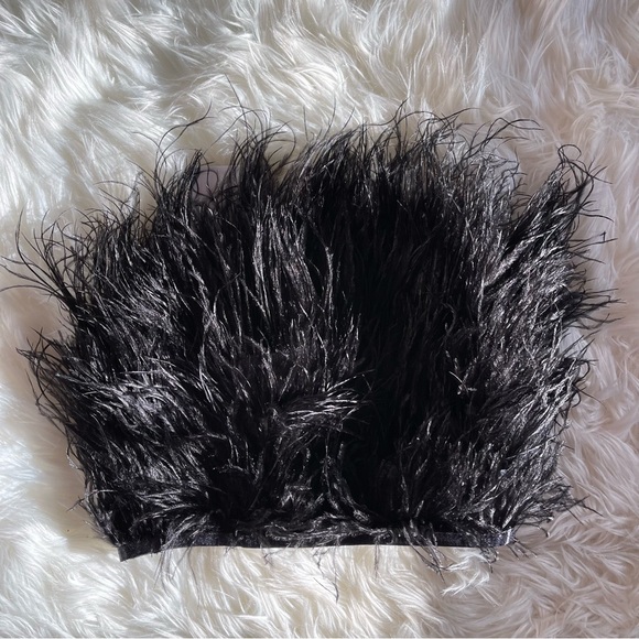 Brand New- En Saison Millie Feather Top in Black 🖤✨ - Picture 10 of 16